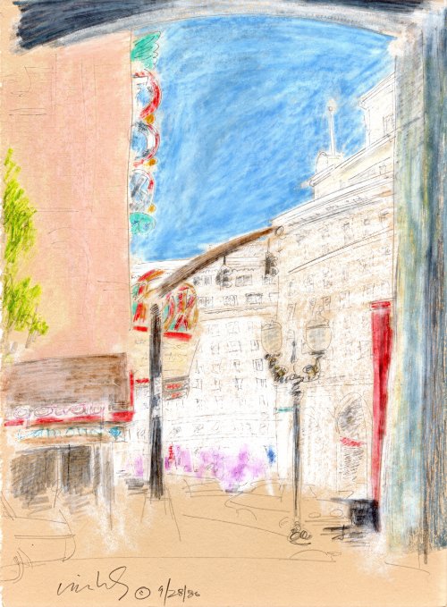 From Metro on Broadway (1986) on canvas (40" x 60") product image (3)