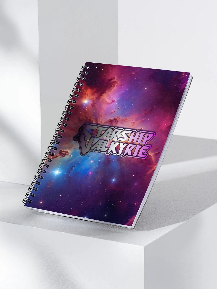 Starship Valkyrie Ace Pride SSV Logo Nebula Notebook product image (3)