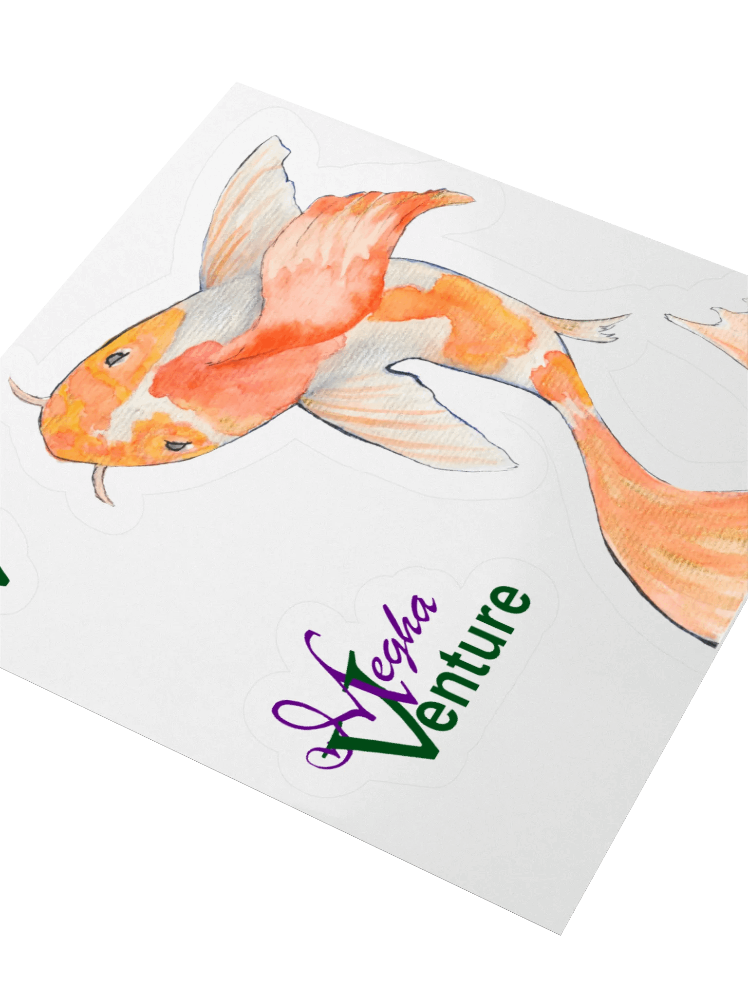 Golden Koi Sticker product image (3)