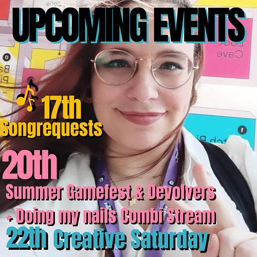 Haiii Fwiends!!! New week, New Schedule!! 

As Usual; We're live from 8 till 10 pm CET / 2 till 4pm EST!!

#livemusic #twitch...