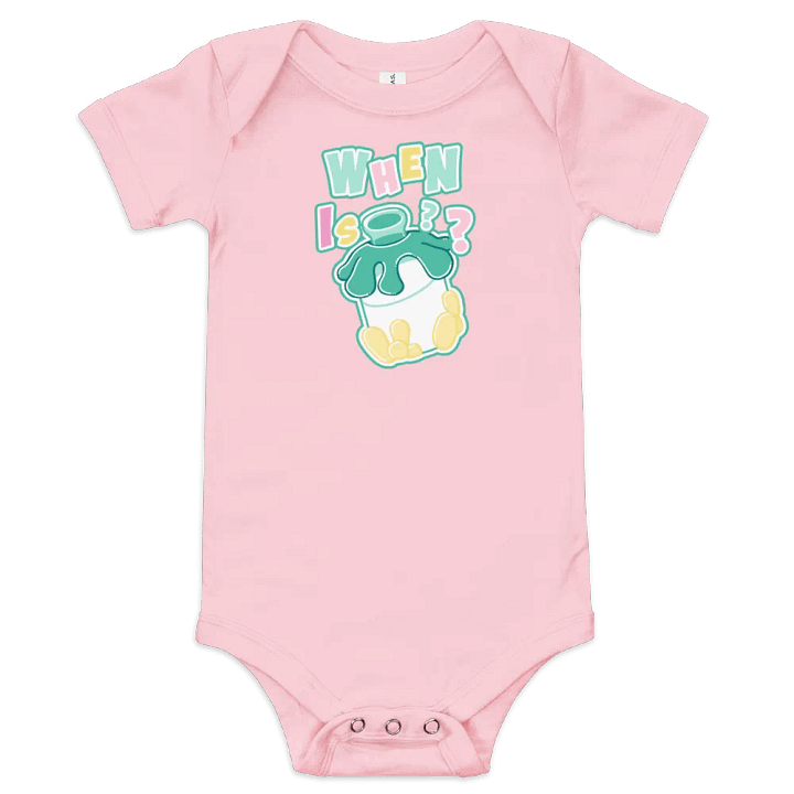 WHEN is Milk?? Baby Onesie product image (1)