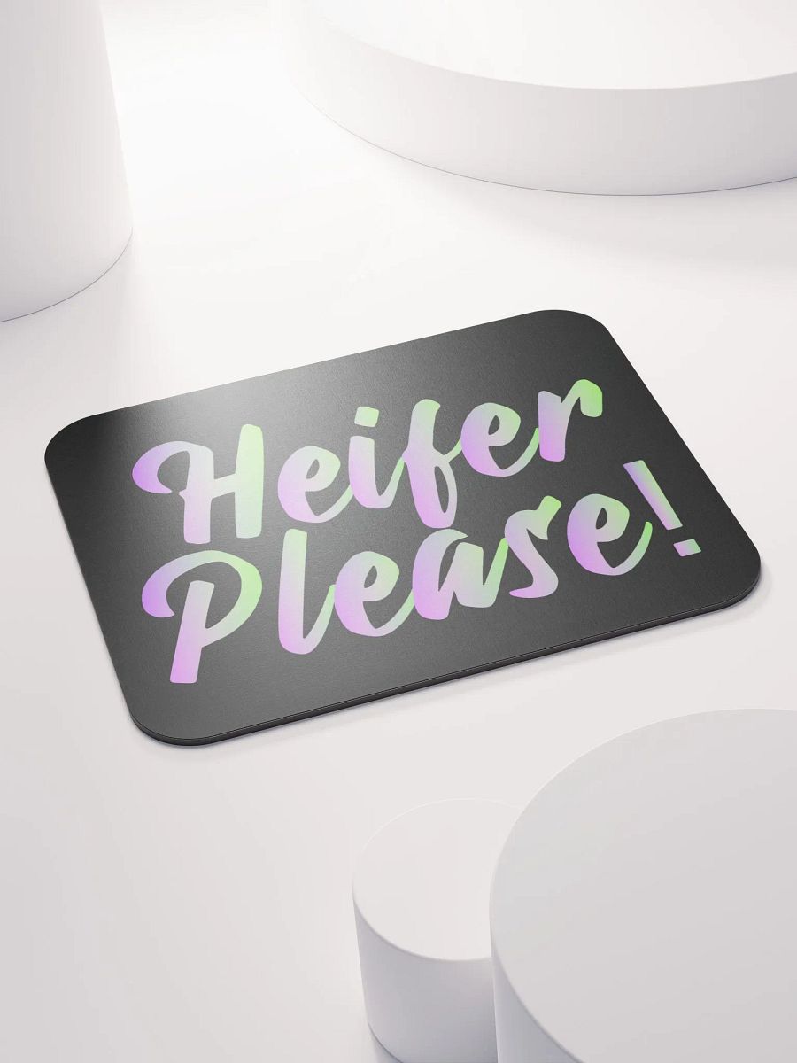 Colorful 'Heifer Please!' Mouse Pad product image (4)