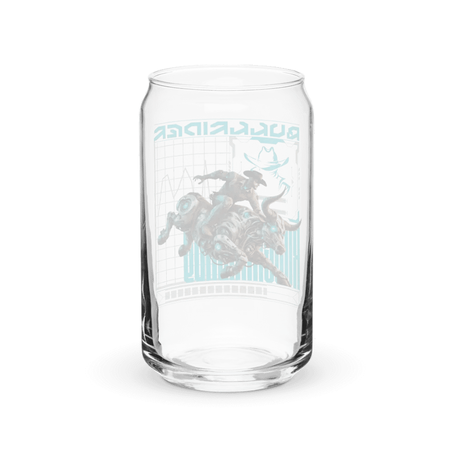 Cyber Punk Cowboy Bull-Riding Glass product image (8)