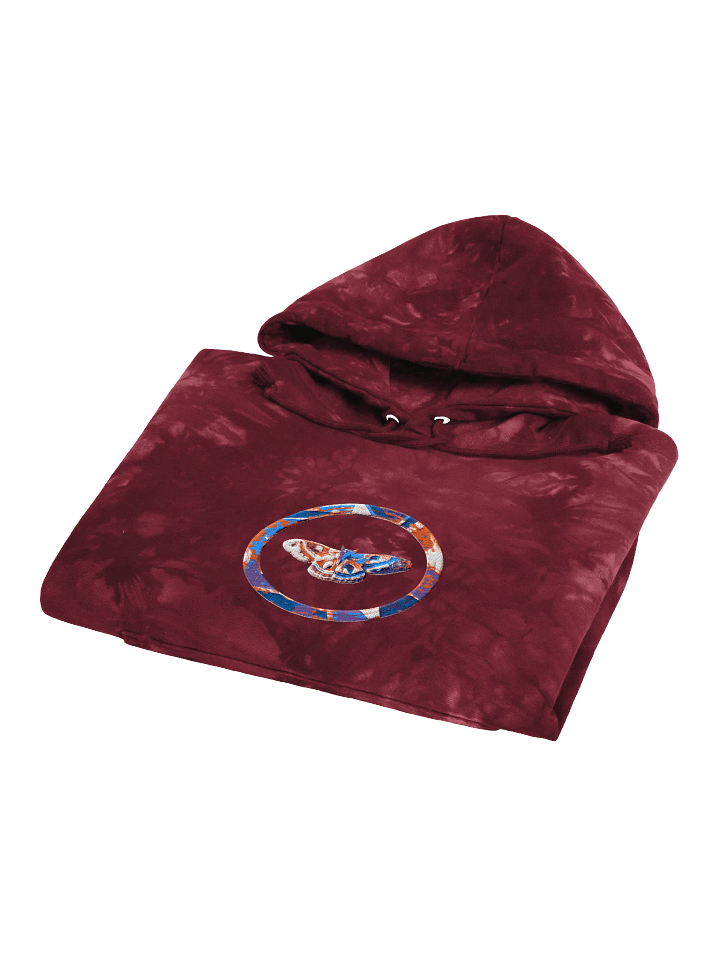 Moth Champion Embroidered Tie-Dye Hoodie product image (6)