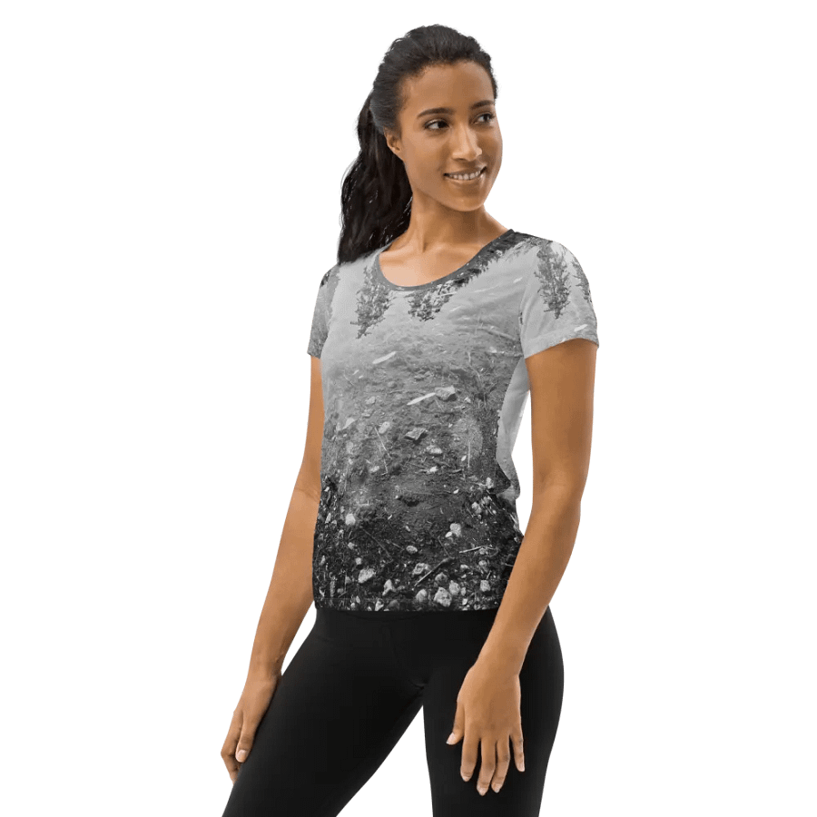 Take a mental break and recharge your batteries. Women's athletic T-shirt. product image (4)