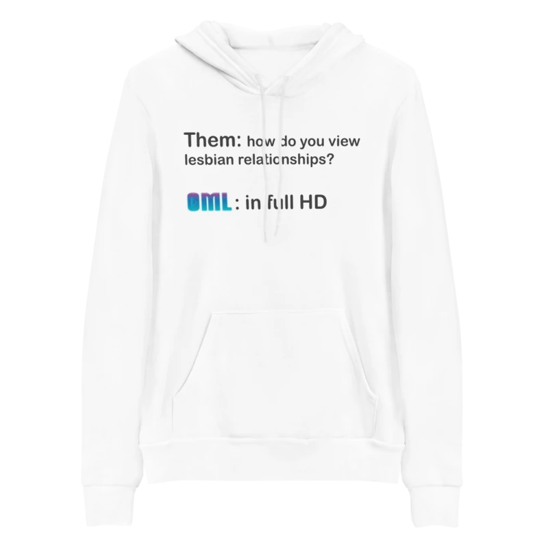 In Full HD Hoodie - White product image (1)