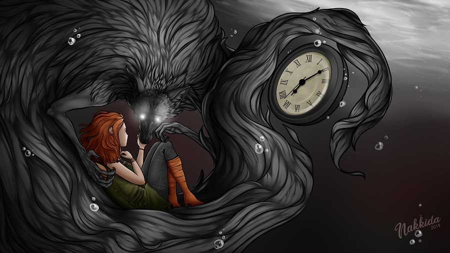 The Lamb and The Wolf poster print product image (1)