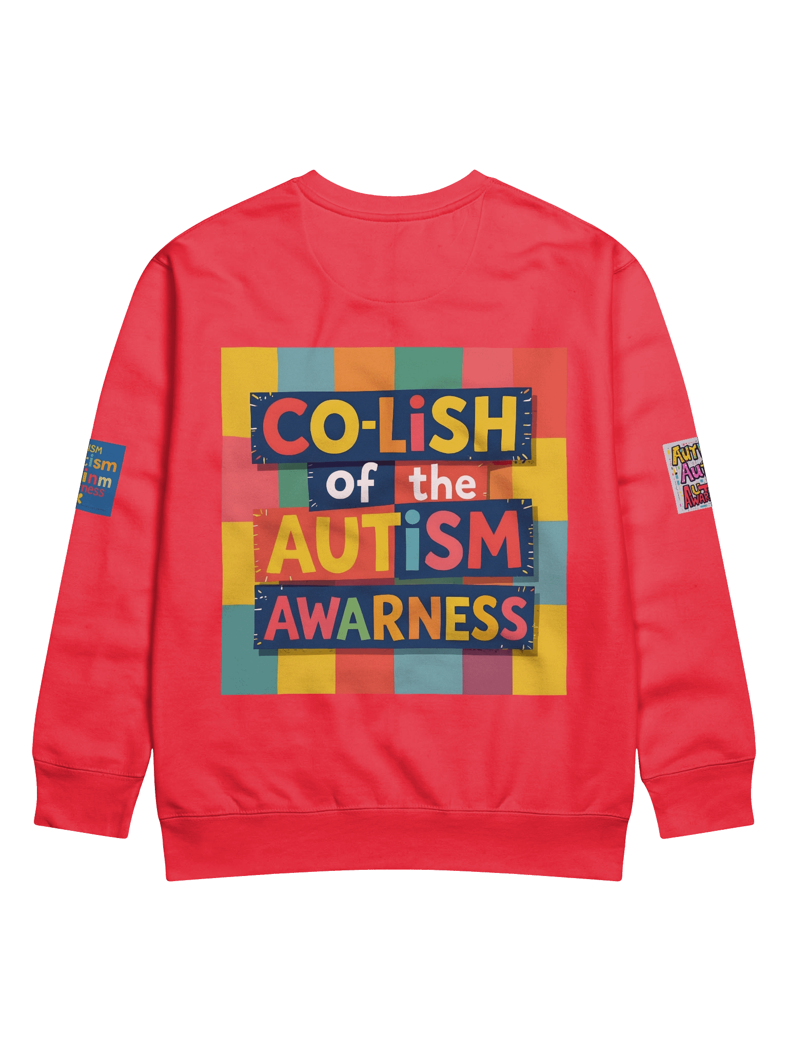 Vibrant Graffiti Autism Awareness Sweatshirt product image (4)