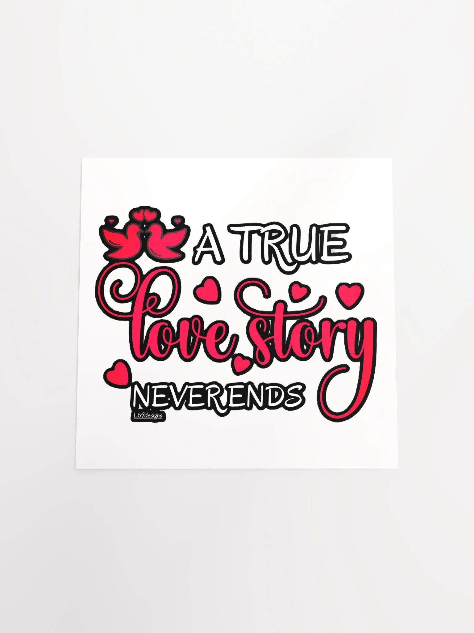 A TRUE LOVE STORY NEVER ENDS product image (19)