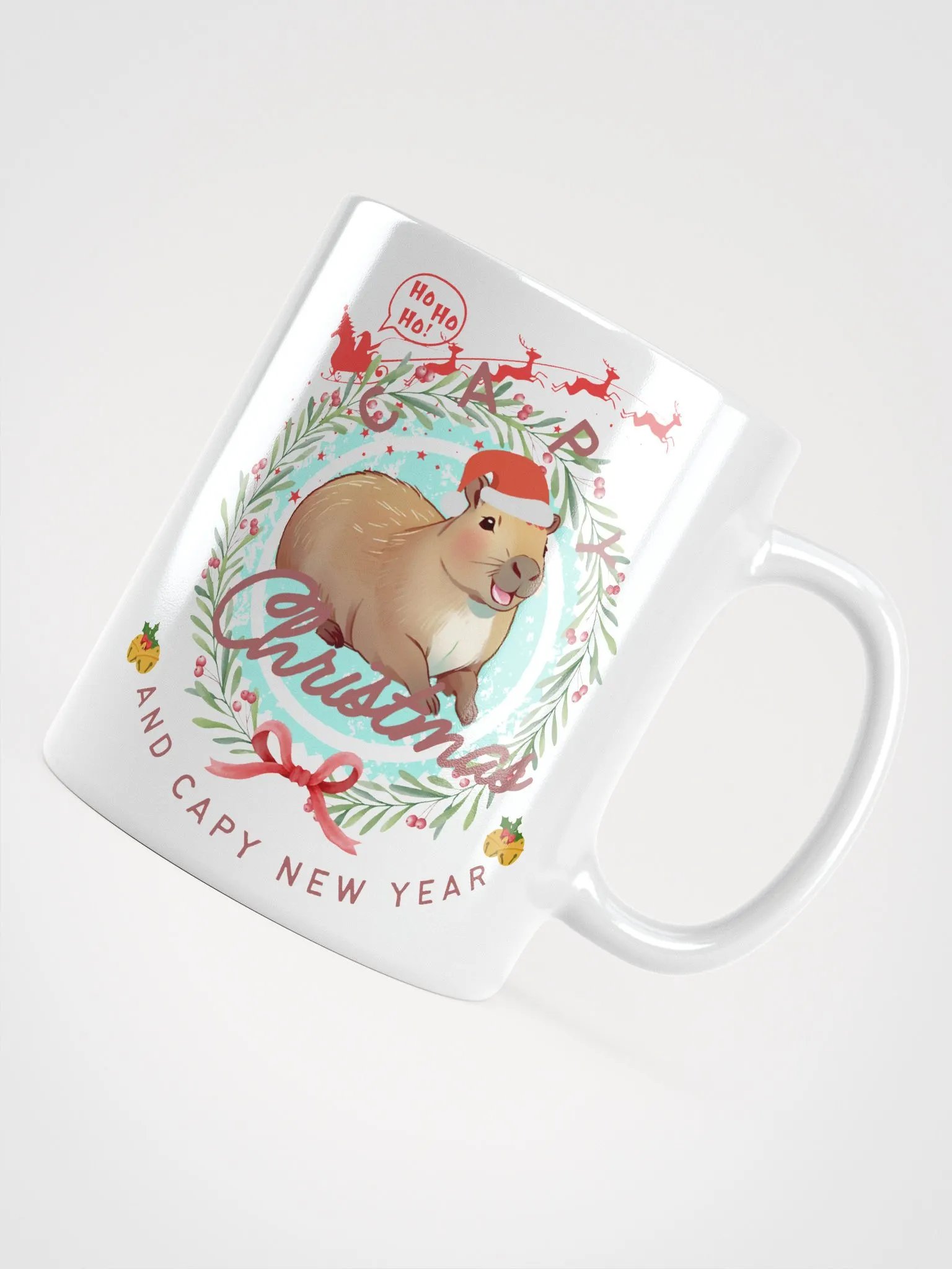 Cappy Christmas Capybara Mug product image (4)