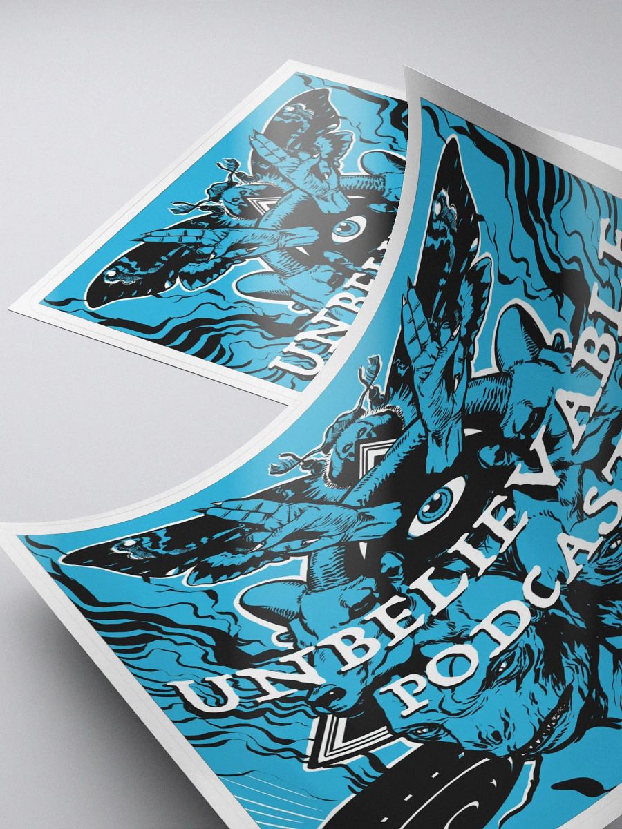 UNBELIEVABLE: Podcast Emblem Sticker product image (4)