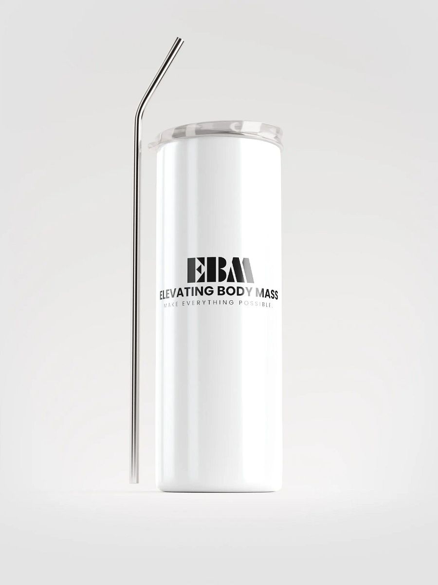 EBM Stainless Steel Tumbler (White) product image (1)