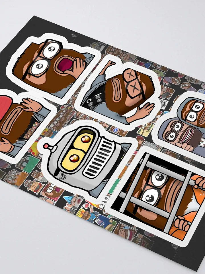 Leopard emote stickers 3 product image (2)