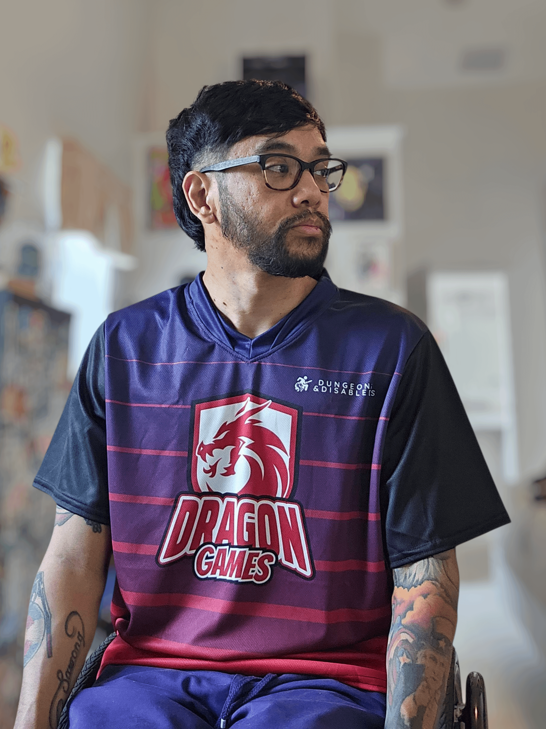 DRAGON GAMES - Football Jersey - TWITCHCON Edition product image (2)
