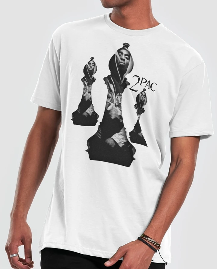 “Chess, Not Checkers” | 2Pac Supersoft T-Shirt product image (1)