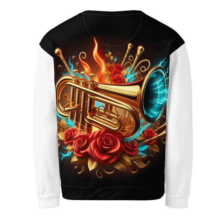 Floral Trumpet Symphony - Unisex Sweatshirt #38 product image (2)
