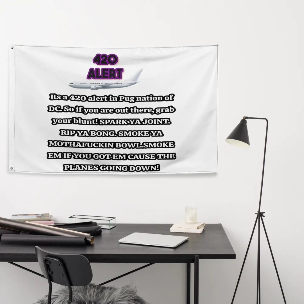 420 Alert Skyline Flag product image (9)