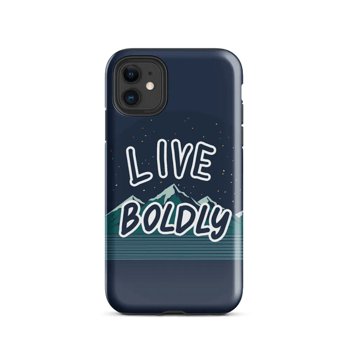 Live Boldly iPhone® Tough Case product image (24)