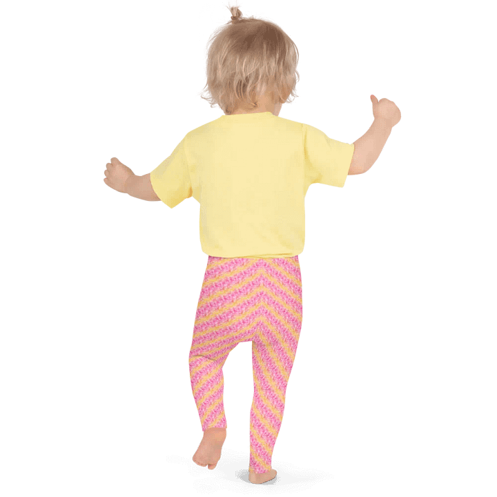 Spring Sweet Striped Leggings for Girls product image (2)