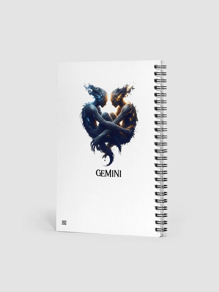Mythical Gemini Spiral Notebook product image (2)