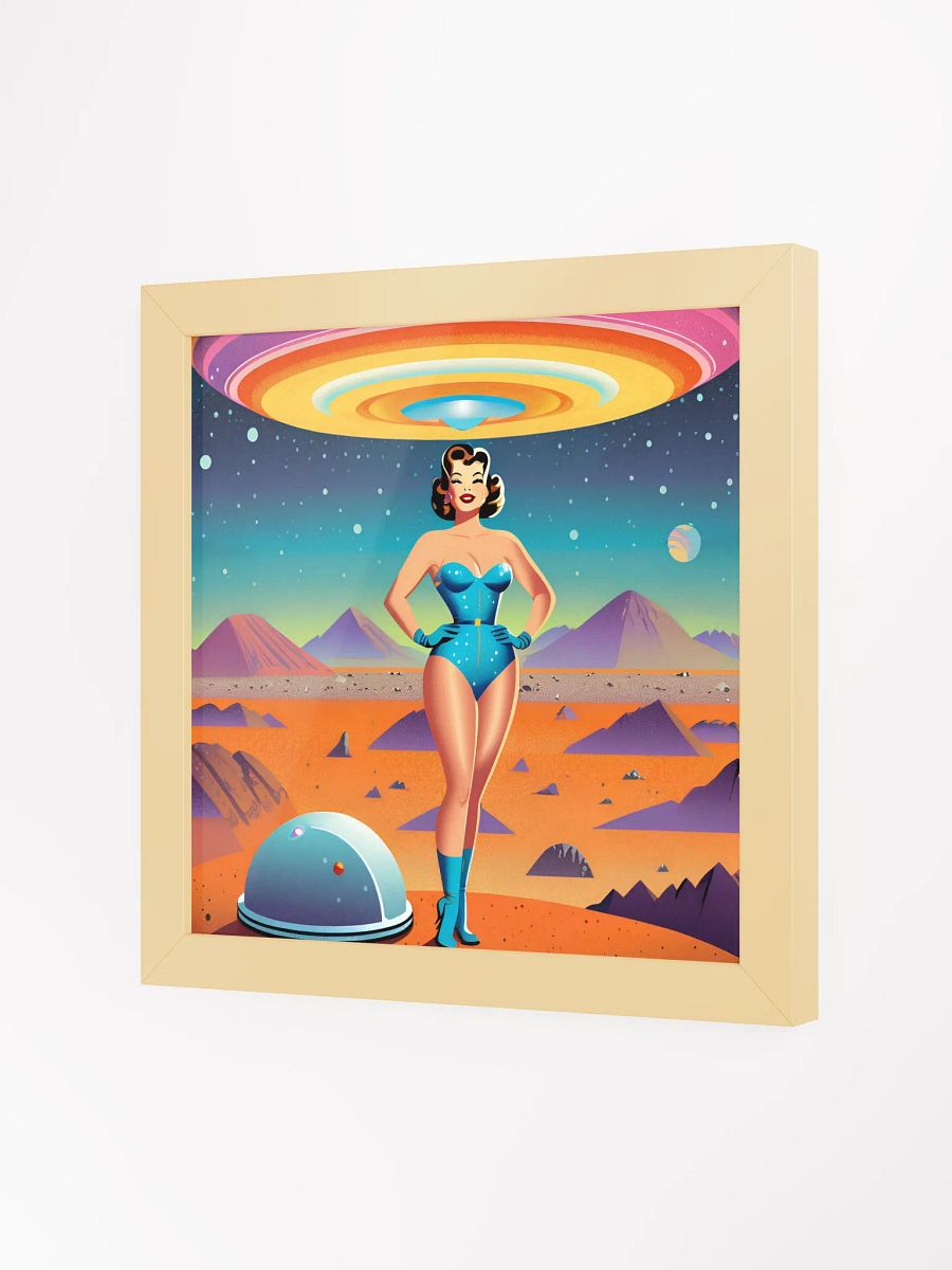 Retro-Futuristic Galaxy Poster product image (17)