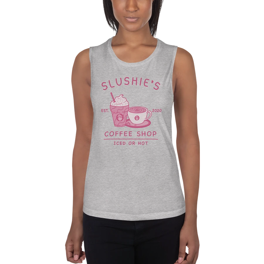 Slushie's Coffee Shop (Pink) | Women's Muscle Tank product image (2)