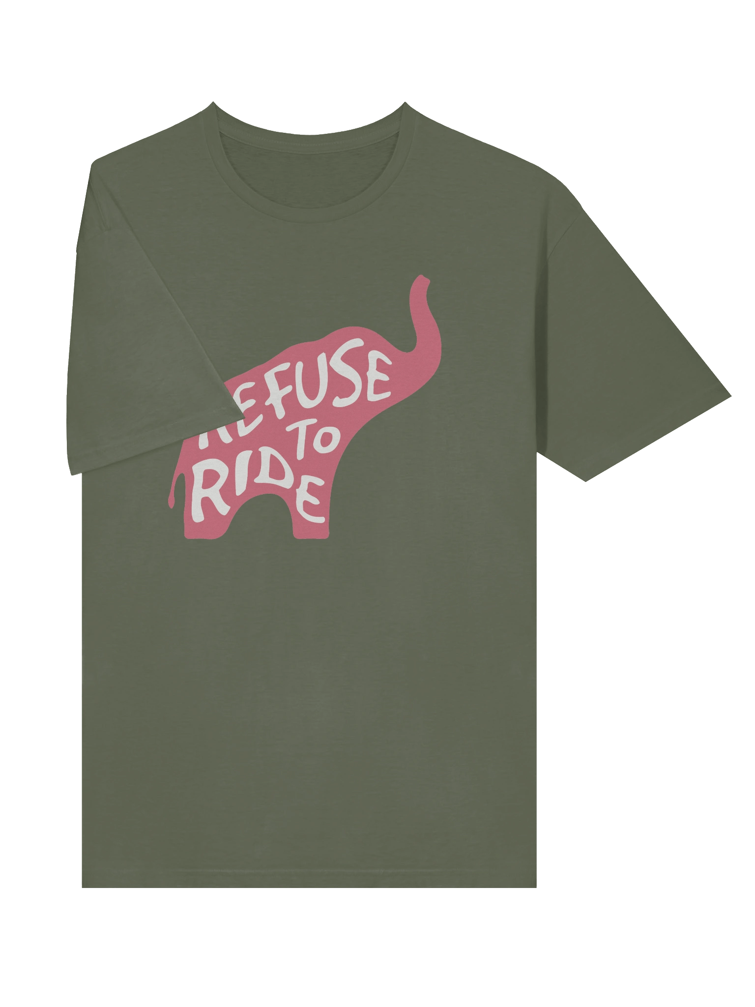 Pink Refuse To Ride Elephant product image (7)