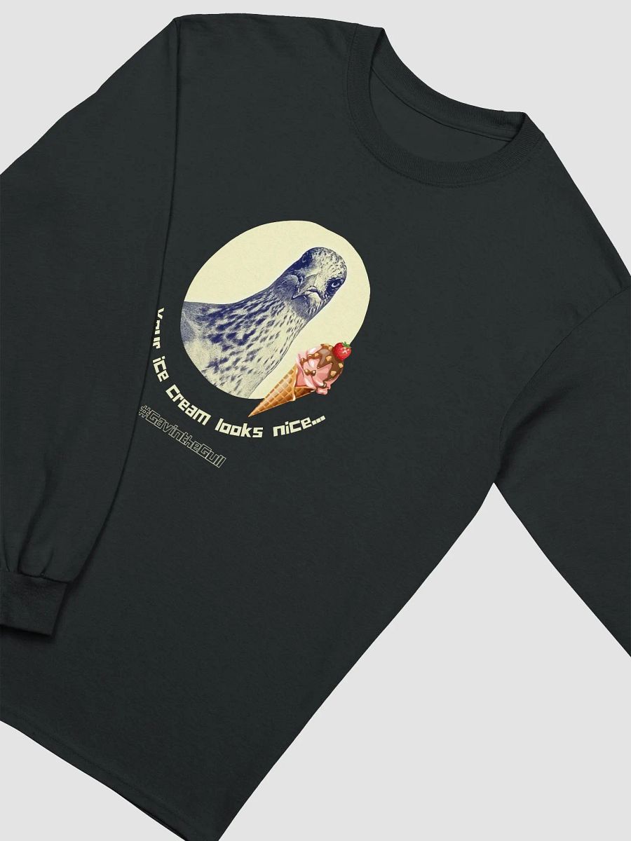 Gavin the Gull - Your Ice Cream Looks Nice Long Sleeve T-shirt product image (21)