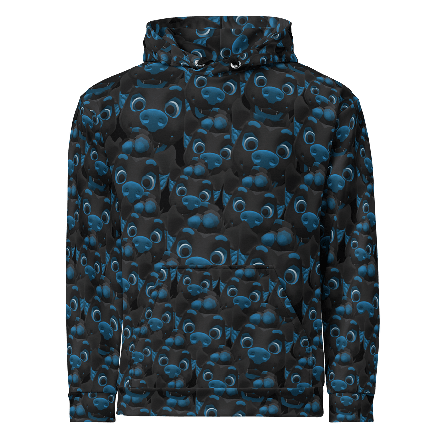 SHAKY BLUE DOG HOODIE product image (1)