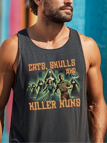 Dramione Fanfiction Vintage Pulp Horror Tank Top product image (5)