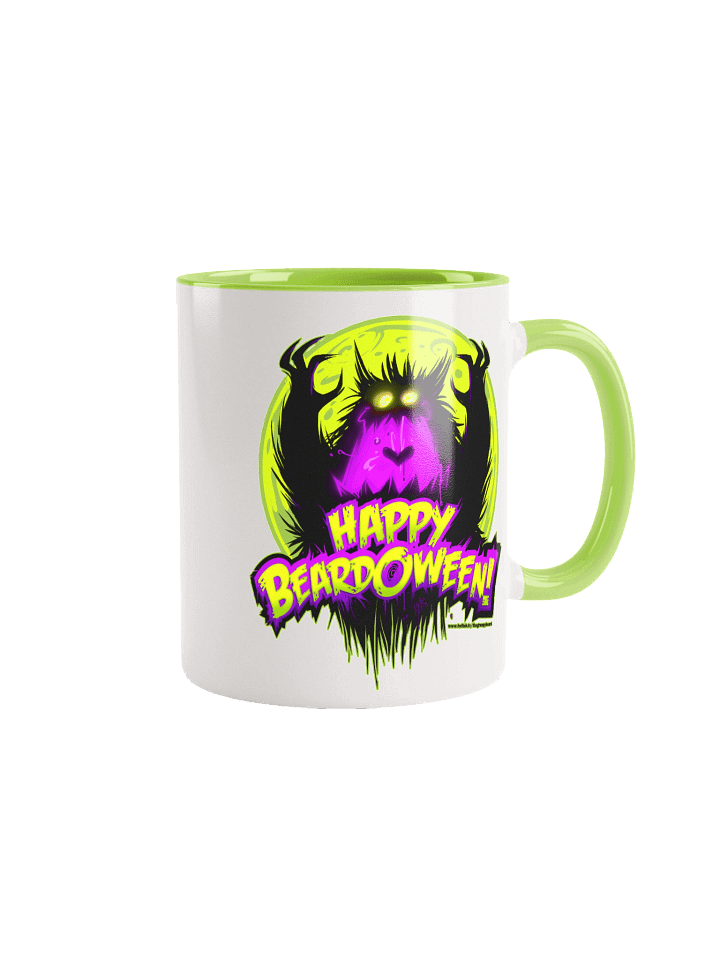Happy BeardOween - Ceramic Mug with Color Inside product image (57)