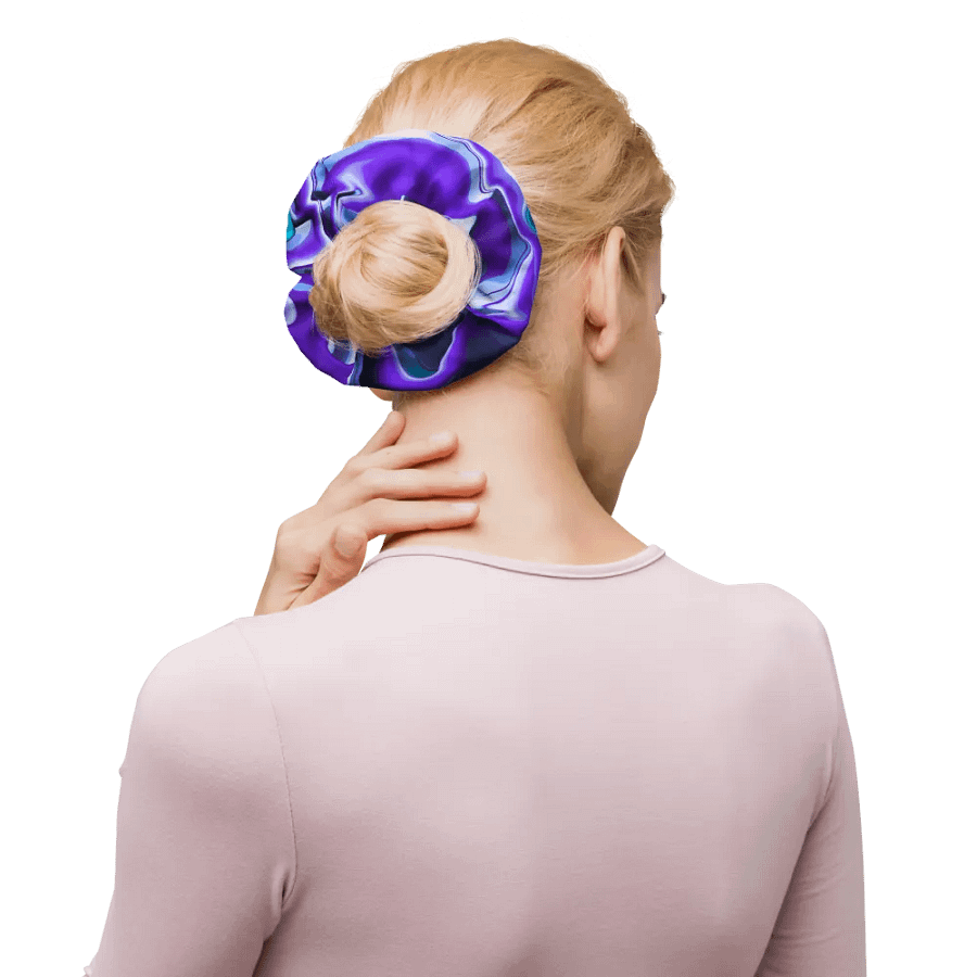 Purple ripple Scrunche product image (2)