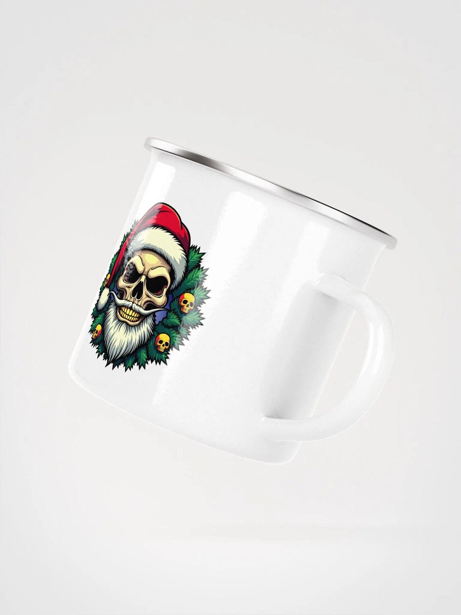 Santa Skull Enamel Mug product image (3)