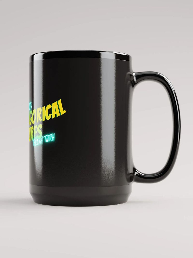 Black Channel Mug 15oz (colour logo)