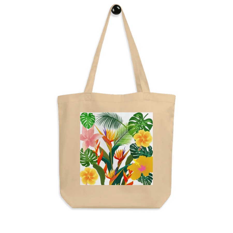 Tropical Blooms Eco Tote product image (8)