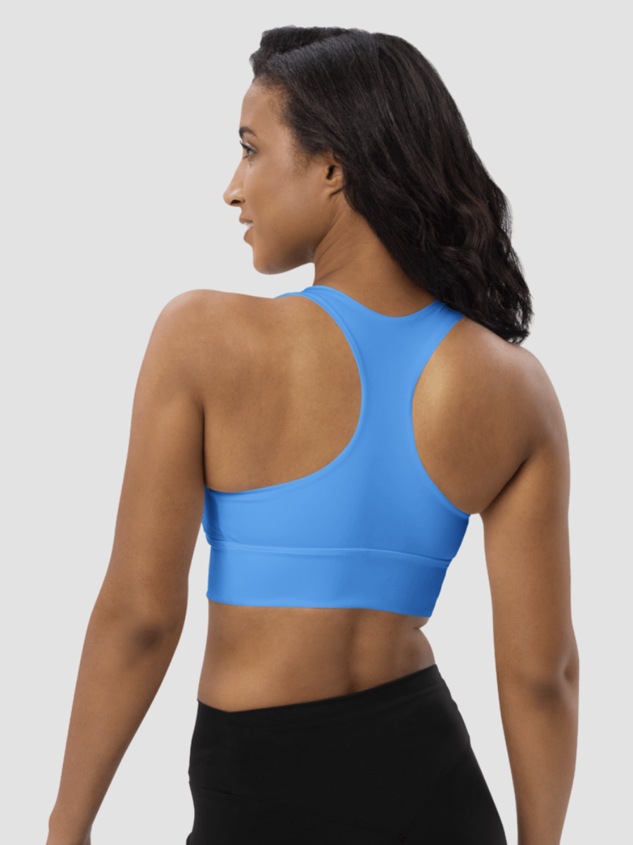 Longline Sports Bra - Blue Radiance product image (4)