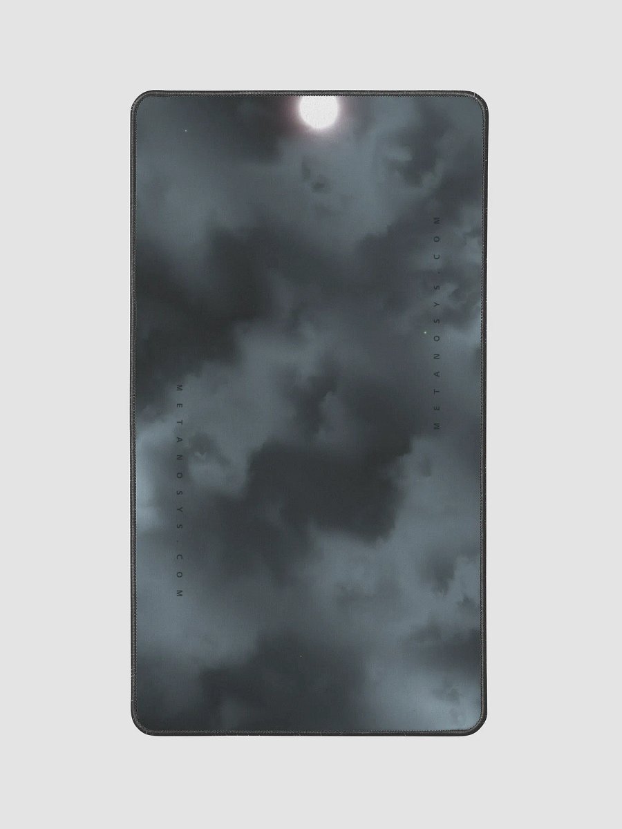 Gray Sky Desk Mat 12x22 product image (1)