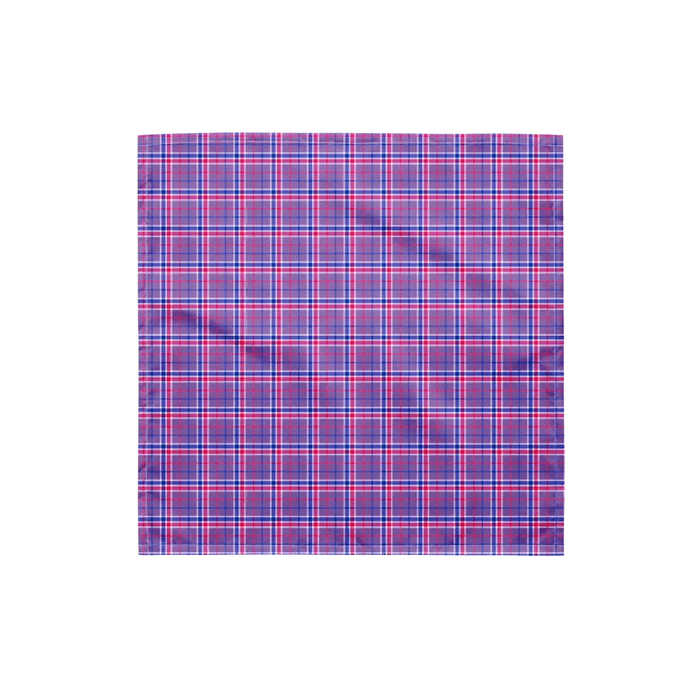 Lavender Plaid Bandana product image (4)
