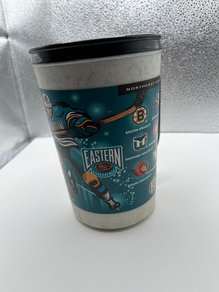 7 Eleven Travel Mug 1996 NHL Eastern Conference Aladdin USA 20oz product image (1)