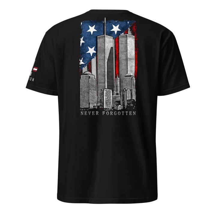 9/11 Folded Flag: Never Forgotten product image (1)