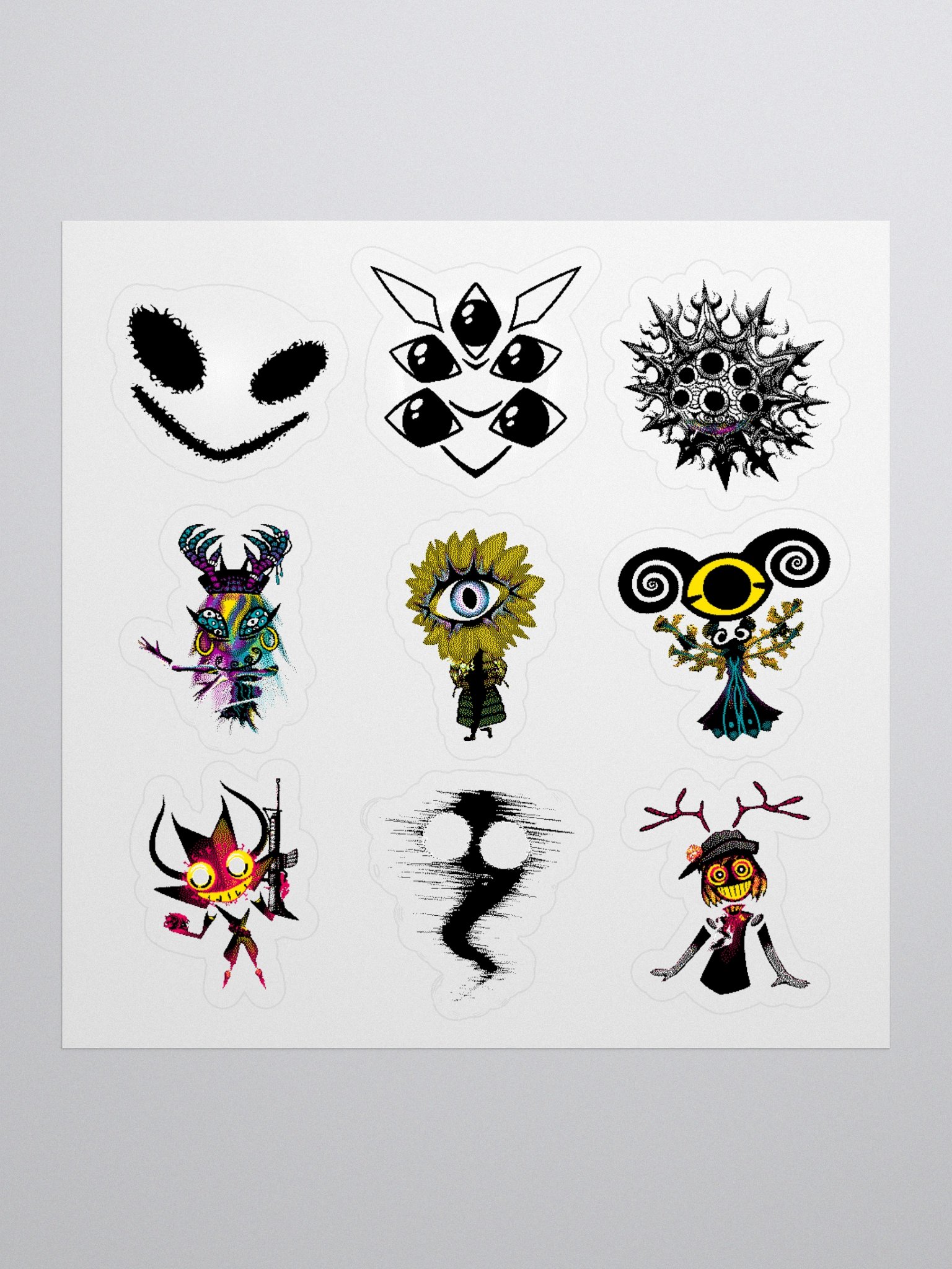 Thoughtform Friends Sticker Sheet product image (1)