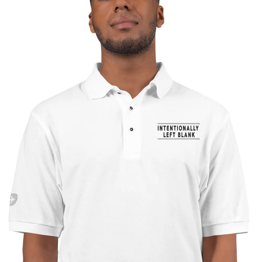 INTENTIONALLY LEFT BLANK - POLO SHIRT product image (5)