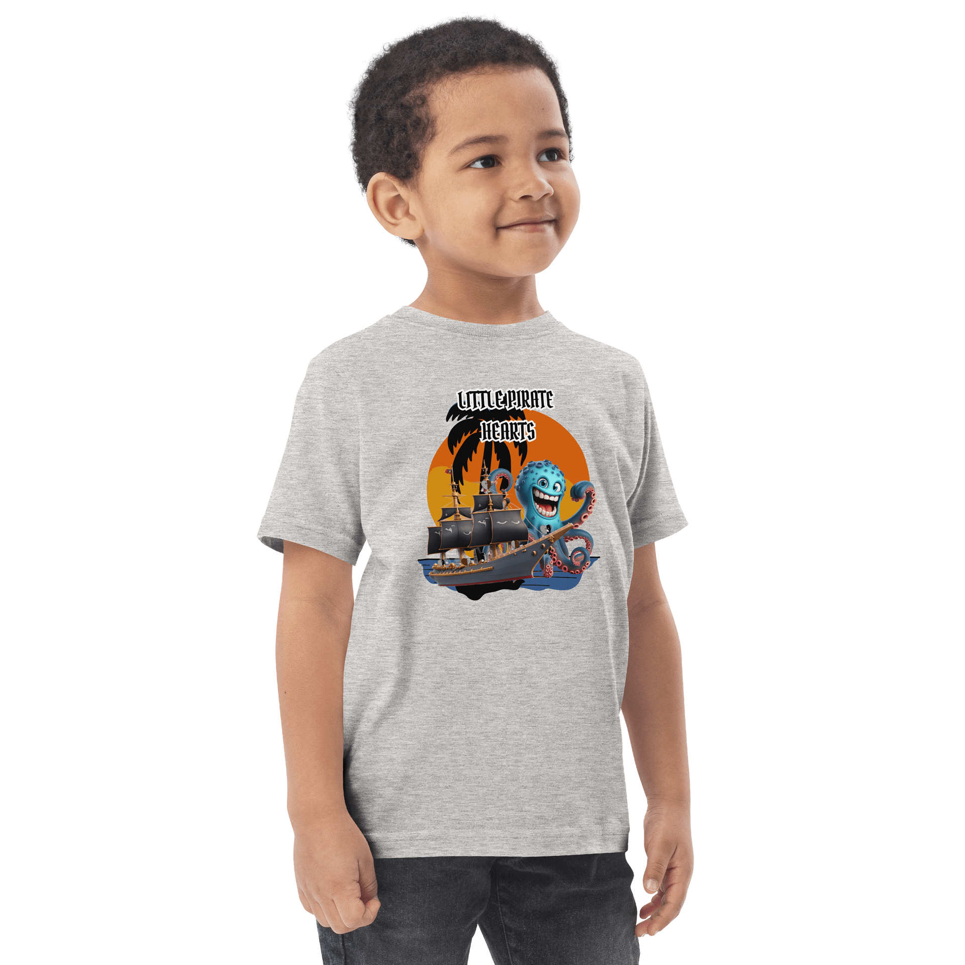 Little Pirate Hearts Toddler T-Shirt product image (6)