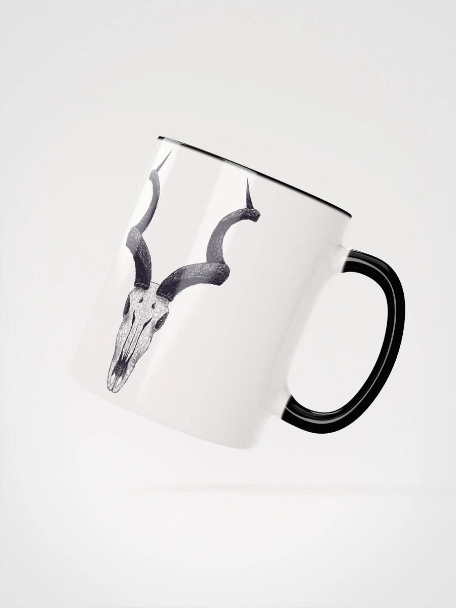 Kudu Skull White Mug product image (3)