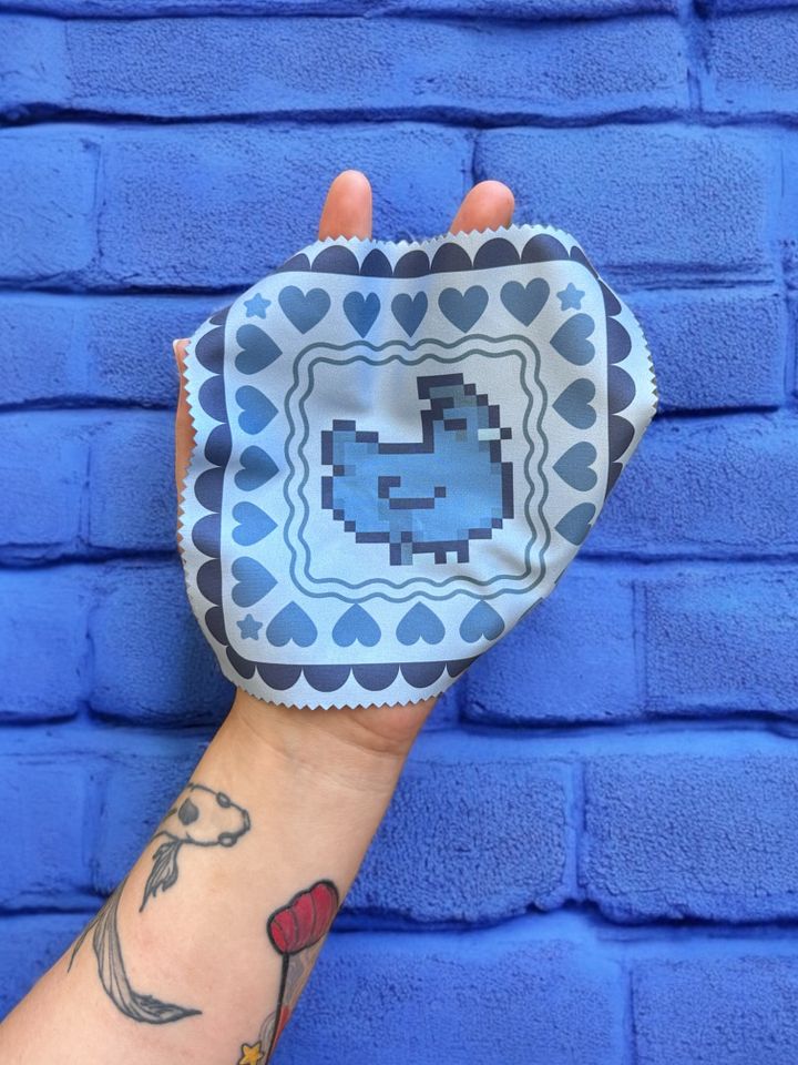 Blue Chicken Microfiber product image (1)