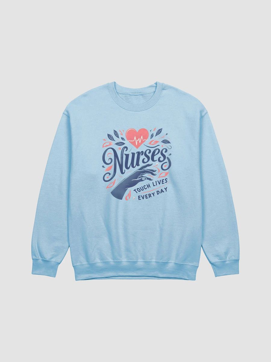 Nurse Heartbeat Script Sweatshirt product image (1)