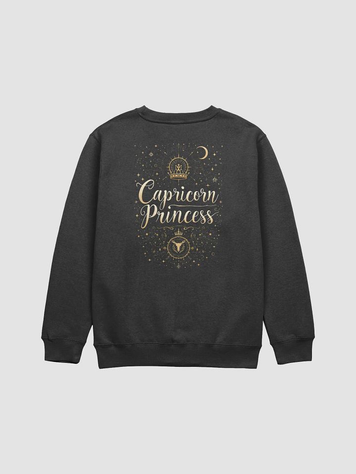 Capricorn Princess Glitter Sweatshirt product image (2)