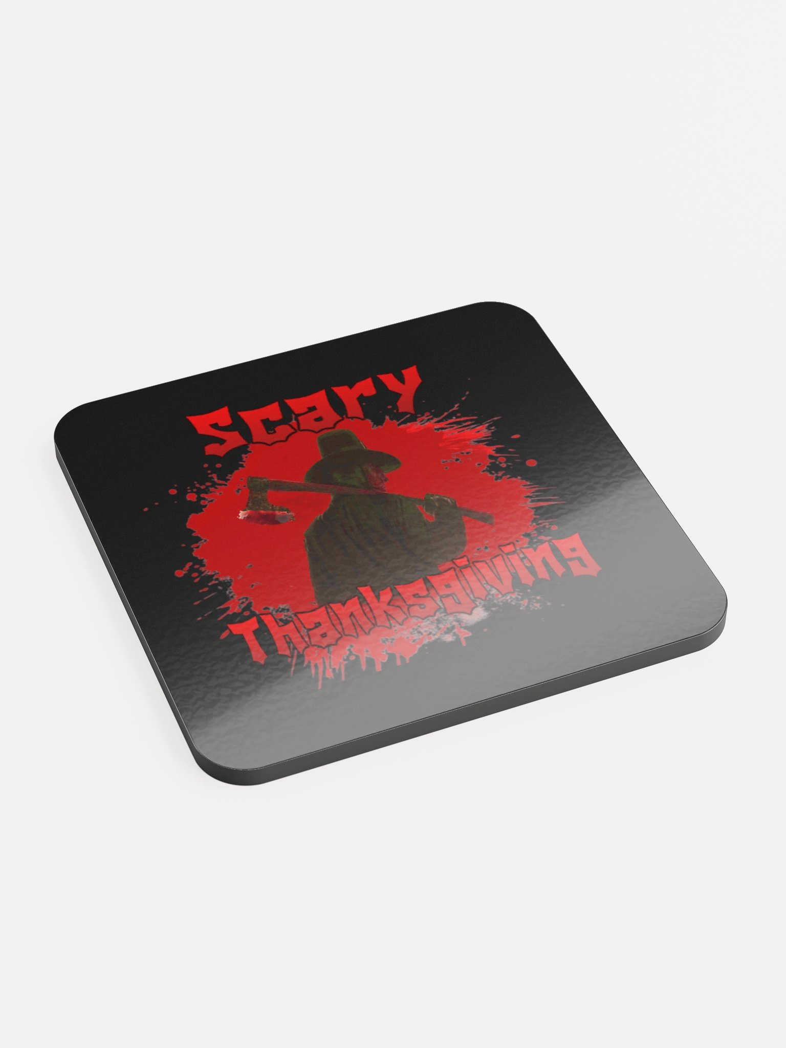 Horror-Themed Axe Coaster Set product image (2)