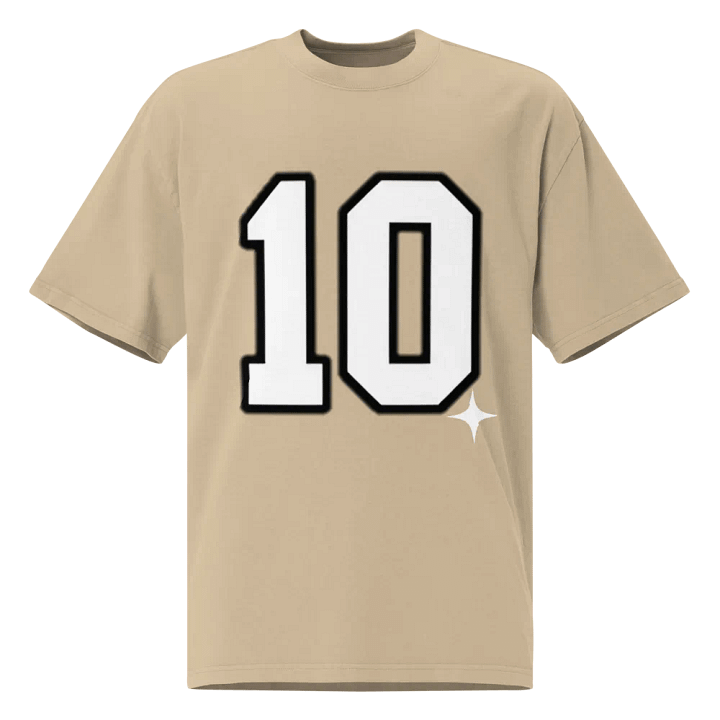Starry Number 10 jersey Tee product image (1)