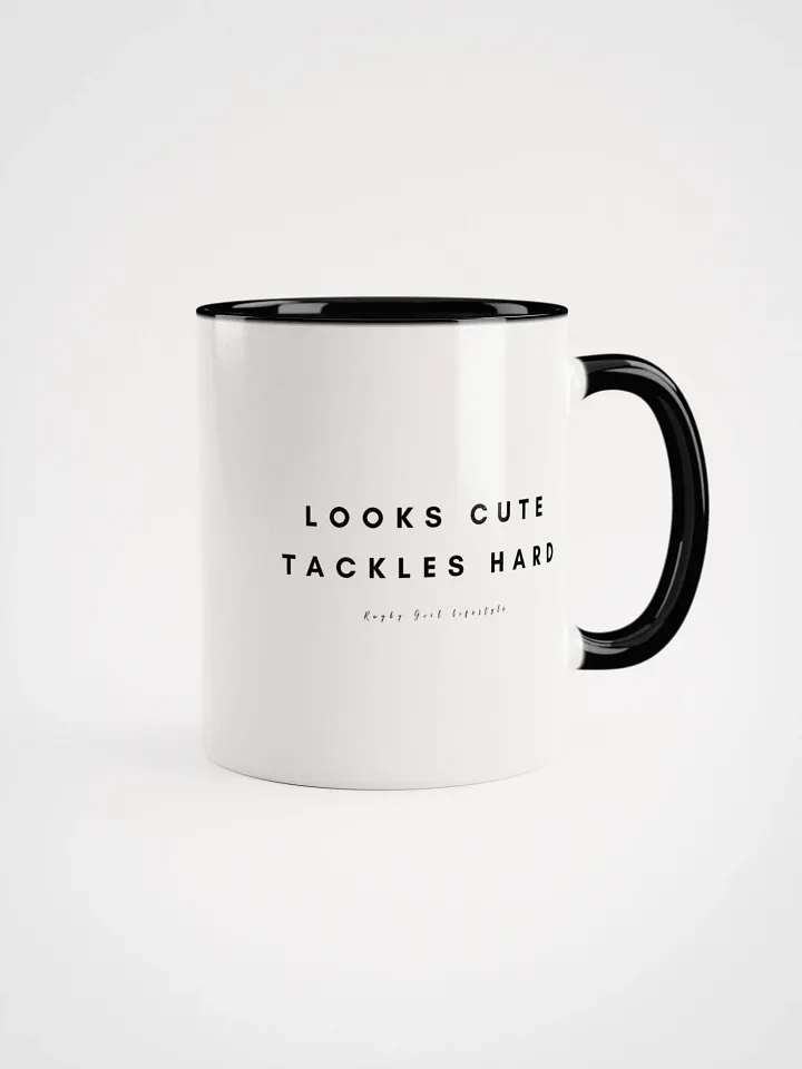 LOOKS CUTE - TACKLES HARD Ceramic Mug product image (1)